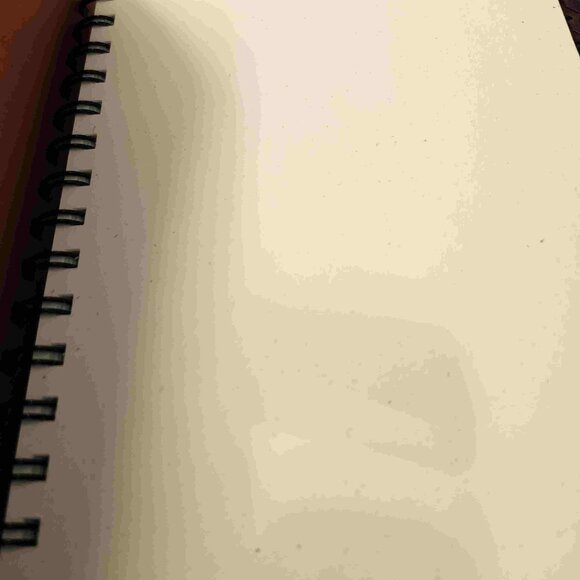 New Carta Recycled Leather Covered Journal/Sketchbook - Picture 4 of 4